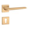 APRILE LUNARIA Quadrat Q SLIM 7MM KG Satin Gold farbe PZ