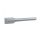 APRILE LUPINA hidden Rectangular Rosette RTH SLIM 7MM SC - Satin Chrome (ONLY THE HANDLE ON THE UPPER ROSETTE)