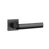 APRILE MELA Square Rosette Q SLIM 7MM BK - Black (ONLY THE HANDLE ON THE UPPER ROSETTE)