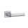 APRILE MELA Square Rosette Q SLIM 7MM SC - Satin Chrome (ONLY THE HANDLE ON THE UPPER ROSETTE)