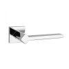 APRILE NINFEA Square Rosette Q SLIM 7MM LC - Shiny Chrome (ONLY THE HANDLE ON THE UPPER ROSETTE)