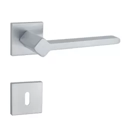  APRILE NINFEA Rozetă Pătrată Q SLIM 7MM SC - Crom Satinat BB