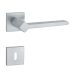 APRILE NINFEA Square Rosette Q SLIM 7MM SC - Satin Chrome BB