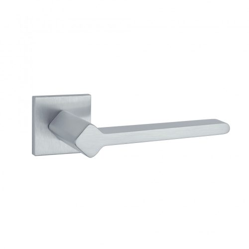 APRILE NINFEA Square Rosette Q SLIM 7MM SC - Satin Chrome (ONLY THE HANDLE ON THE UPPER ROSETTE)