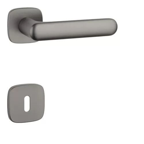 APRILE OLEA Square QR SLIM 7MM GYM - Grafit BB
