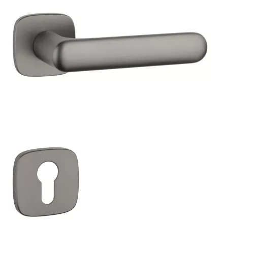 APRILE OLEA Square QR SLIM 7MM GYM - Graphite PZ