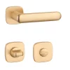 APRILE OLEA Square QR SLIM 7MM KG - WC auriu satinat