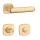 APRILE OLEA Square QR SLIM 7MM KG - WC auriu satinat