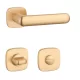 APRILE OLEA Square QR SLIM 7MM KG - Satin gold WC