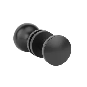   Buton pe două fețe APRILE ORTICA R SLIM 7MM BK - Negru - Fix/Rotativ