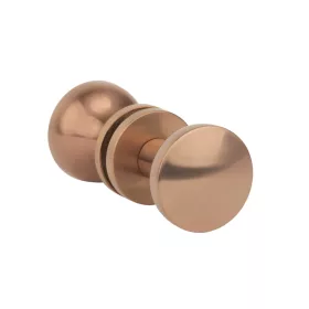   Button Two-sided APRILE ORTICA R SLIM 7MM PN PVD - Copper PVD coating - Fix/Rotating