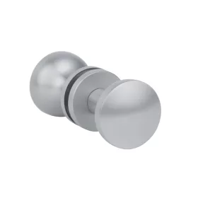   Button Two-sided APRILE ORTICA R SLIM 7MM SC - Satin Chrome - Fix/Rotating