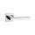 APRILE PEA Square Rosette Q SLIM 7MM LC - Shiny Chrome (ONLY THE HANDLE ON THE UPPER ROSETTE)