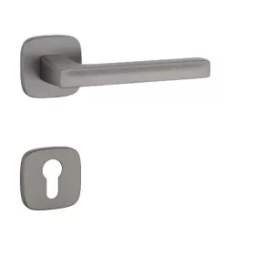 APRILE PEA Rozeta Patrata QR SLIM 7MM GYM - Grafit PZ