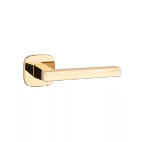   APRILE PEA Square rosette QR SLIM 7MM LG - Bright Gold (ONLY HANDLE ON THE UPPER ROSETTE)