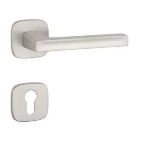   APRILE PEA Rozetă Pătrată QR SLIM 7MM SNM - Nichel Satinat PZ