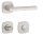 APRILE PEA Square Rosette QR SLIM 7MM SNM - Satin Nickel WC