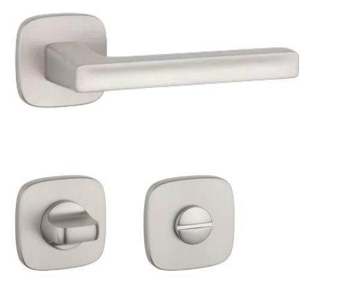 APRILE PEA Quadrat QR SLIM 7MM SNM Satin Nickel WC