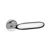 APRILE PEONIA Round Rosette R SLIM 7MM LC - Shiny Chrome (ONLY THE HANDLE ON THE UPPER ROSETTE)