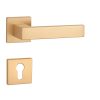 APRILE PINA Quadrat Q SLIM 7MM KG Satin Gold farbe PZ