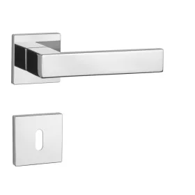   APRILE PINA Rozetă pătrată Q SLIM 7MM LC - Luminos Crom BB
