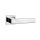 APRILE PINA Square Rosette Q SLIM 7MM LC - Shiny Chrome (ONLY THE HANDLE ON THE UPPER ROSETTE)