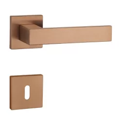   APRILE PINA Rozetă pătrată Q SLIM 7MM PN PVD- Acoperire cupru PVD BB