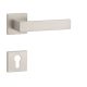 APRILE PINA Square Rosette Q SLIM 7MM SNM - Satin Nickel PZ