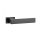 APRILE PINA Rectangular Rosette RT SLIM 7MM BK - Black (ONLY THE HANDLE ON THE UPPER ROSETTE)