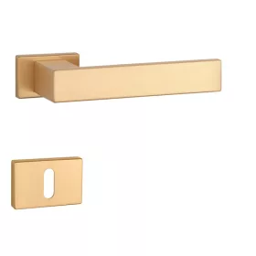   APRILE PINA Rozetă dreptunghiulară RT SLIM 7MM KG - BB colorat auriu satinat