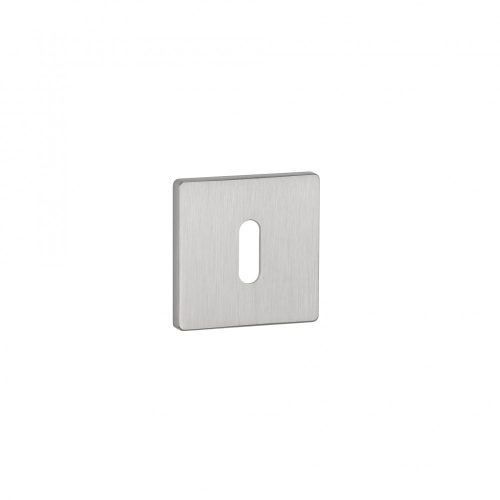 Square Rosette APRILE Q SUPER SLIM 5MM DSC - Satin Chrome BB