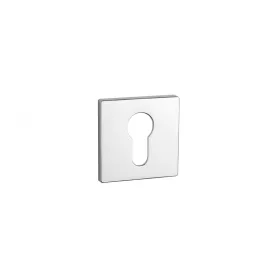   Rozetă pătrată APRILE Q SUPER SLIM 5MM LC - Crom strălucitor PZ