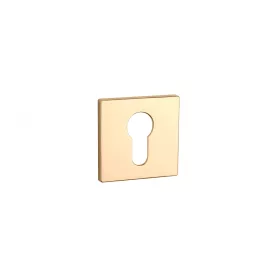   Rozetă pătrată APRILE Q SUPER SLIM 5MM LG - PZ de culoare auriu strălucitor