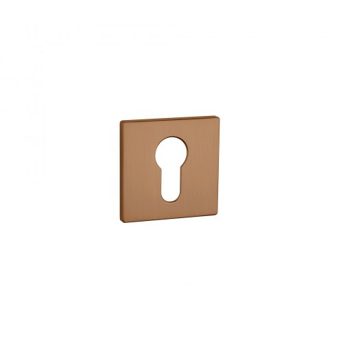 Square Rosette APRILE Q SUPER SLIM 5MM PN PVD - Copper PVD coating PZ