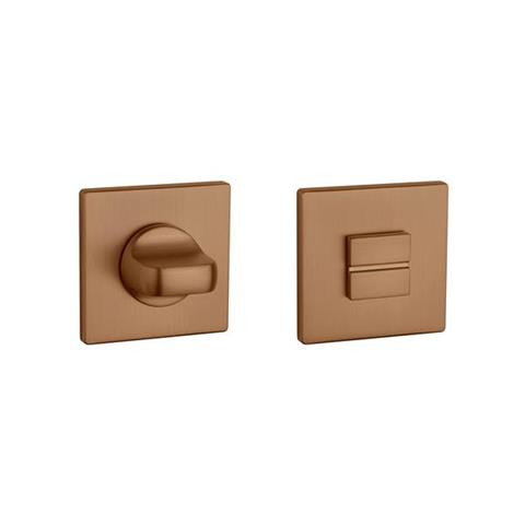 Square Rosette APRILE Q SUPER SLIM 5MM PN PVD - Copper PVD coating WC 4X4