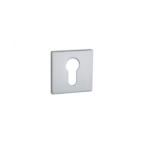 Square Rosette APRILE Q SUPER SLIM 5MM SC - Satin Chrome PZ