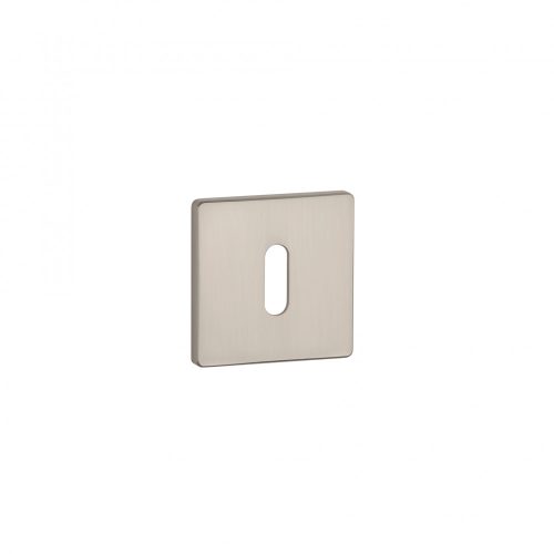 Quadratische Rosette APRILE Q SUPER SLIM 5MM SNM Satin Nickel BB