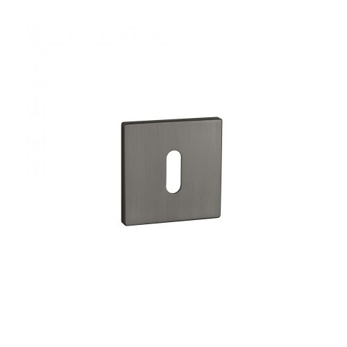 Square Rosette APRILE Q SUPER SLIM 5MM US-A PVD - Satin anthracite PVD BB