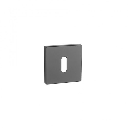 Square Rosette APRILE Q SLIM 7MM BK - Black BB