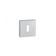 Square Rosette APRILE Q SLIM 7MM SC - Satin Chrome BB