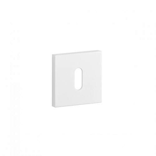 Square Rosette APRILE Q SLIM 7MM WH - White BB