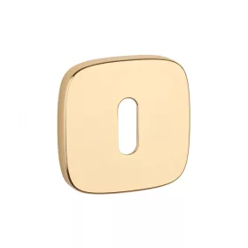   Rozetă pătrată APRILE QR SLIM 7MM LG - BB colorat auriu strălucitor