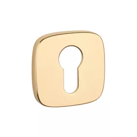   Rozetă pătrată APRILE QR SLIM 7MM LG - PZ de culoare auriu strălucitor