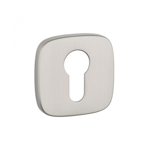 Square Rosette APRILE QR SLIM 7MM SNM - Satin Nickel PZ