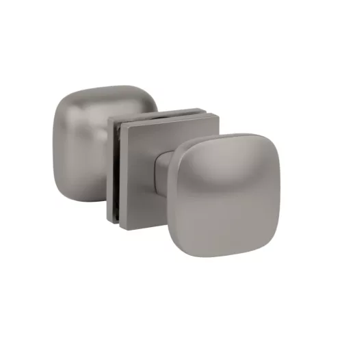 Buton pe două fețe APRILE QUERCA Q SLIM 7MM GYM - Grafit - Fix/Fix