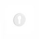 Round Rosette APRILE R SUPER SLIM 5MM WH - White PZ