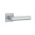 APRILE RAFLESIA Square Rosette Q SLIM 7MM SC - Satin Chrome (ONLY THE HANDLE ON THE UPPER ROSETTE)