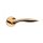 APRILE ROBINIA Round Rosette R SLIM 7MM LG - Shiny Gold Colored (ONLY THE HANDLE ON THE UPPER ROSETTE)