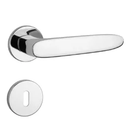 APRILE ROSA Körrozettás R SLIM 7MM LC - Fényes króm BB