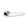 APRILE ROSA Round Rosette R SLIM 7MM LC - Shiny Chrome (ONLY THE HANDLE ON THE UPPER ROSETTE)